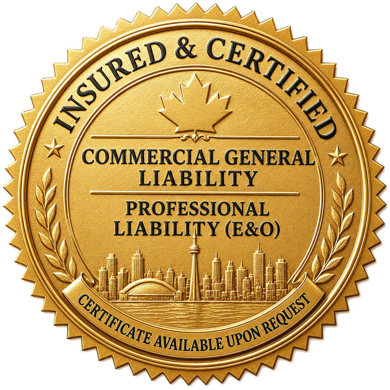 Insured & Certified